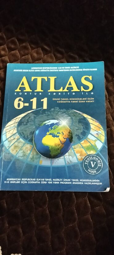 Kitablar və jurnallar: 6-11 sinif "A.T.L.A.S-XƏRİTƏ" təzə alınıb ZƏNGLƏR AÇILMIR❌ WHATSAPP lalafo.az -da Kitablar və jurnallar: 6-11 sinif "A.T.L.A.S-XƏRİTƏ" təzə alınıb ZƏNGLƏR AÇILMIR❌ WHATSAPP