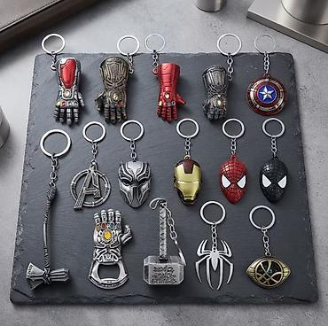 brilok: Marvel temalı metal açarlıq kolleksiyası: - Material: metal ərinti — 1