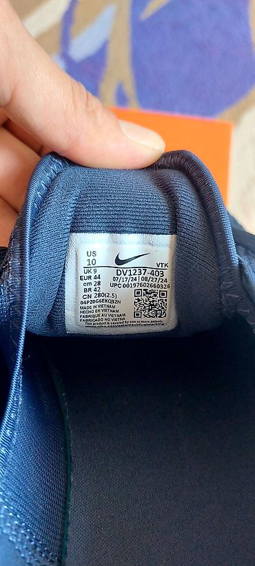 артапический обувь: Мужские кроссовки, 44, Nike, Б/у, цвет - Синий, Самовывоз — 2
