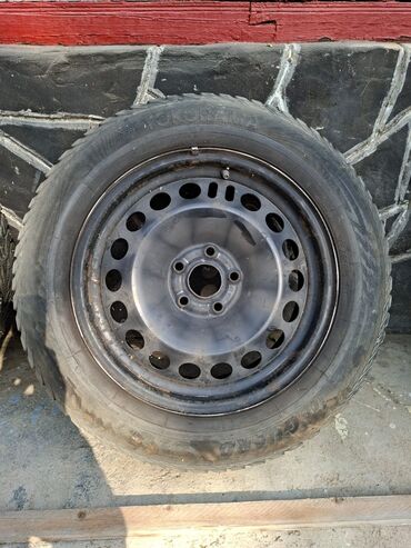 экскаватор пагрузчик: Дөңгөлөктөр монтажда 205 / 60 / R 16, Winter stud, Комплект, Жеңил унаалар, Темир, тешиктери - 5