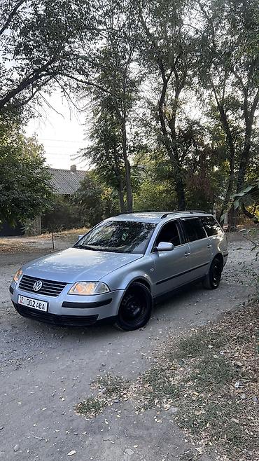 черный бумер: Volkswagen Passat: 2001 г., 2 л, Автомат, Бензин, Универсал — 2
