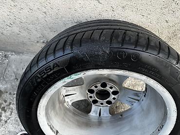 w211 disk teker: Disklər orjinaldı,təkərlər yenidi.Arxa disklərdə svarka var,təkərin 1 — 7