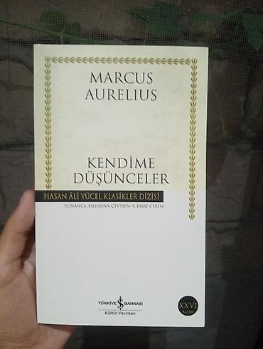 Книги и журналы: Marcus Aurelius – Kendime Düşünceler (Meditações) kitabı - Nəşr — 1