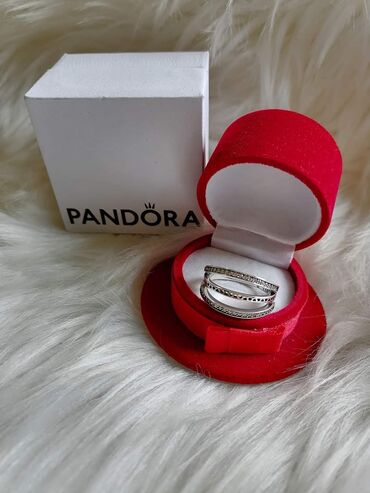 Prstenje: Pandora prsten Veličina 7 i 8 Cena:2100din Dobija se sa pandora — 15