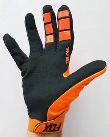 Oprema za bicikliste: MTB/motokros rukavice – narančasto/crne - Lagane i prozračne: gornji — 13