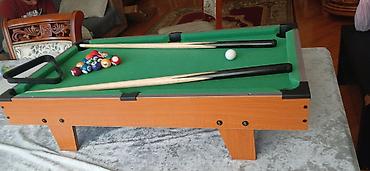 mini disk: Masaüstü 4‑ü 1‑də oyun dəsti – “4 in 1 Ball Table” Komplekt bir gövdə — 2