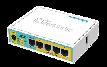 сетевые карты для серверов rj 45: Микротик: RouterBOARD 941-2nD (hAP lite TC) - 2 5OO сом (с вай-фай