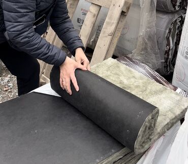 Ветро-влагозащитные материалы: Толщина 50 мм Негорючая минеральная тепло- и звукоизоляция at lalafo.kg — 6 Ветро-влагозащитные материалы: Толщина 50 мм Негорючая минеральная тепло- и звукоизоляция — 6