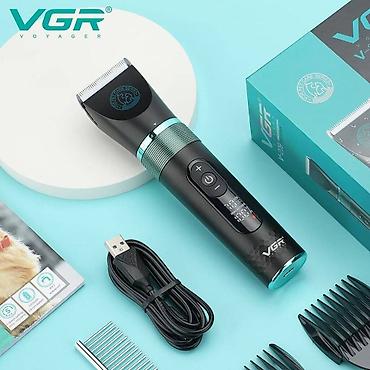 Зоотовары: VGR 209 - İt pişik qırxan 2000mAh 4 speed 7000RPM Cord/Cordless — 7