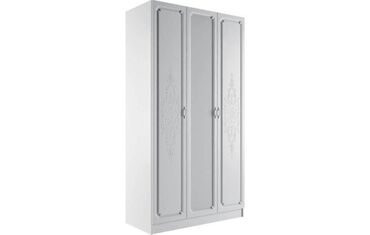 Шкафы для одежды: Шкаф для одежды, Новый, Прямой, МДФ — 5