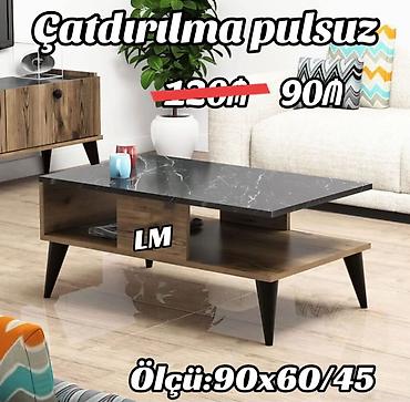 taxta rəf: Düz masa, Açılmayan, Təkərsiz, Parlaq laminat, Zəmanətsiz — 1