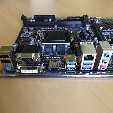 lga1150: Материнская плата для ПК, Б/у, Gigabyte, LGA1150, Micro-ATX — 3