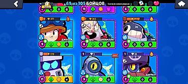 Другие игры и приставки: Аккаунт Brawl Stars с хорошим прогрессом. Характеристики по — 12