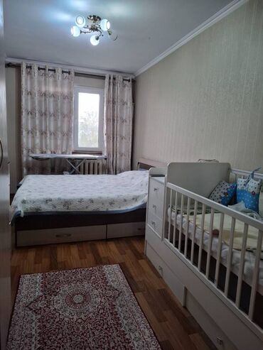 кант продажа квартир: 3 бөлмө, 58 кв. м, 104-серия, 4 кабат, Косметикалык ремонт