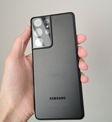 игровые пк бу: Samsung Galaxy S21 Ultra 5G, Колдонулган, 128 ГБ, түсү - Кара, 2 SIM, eSIM