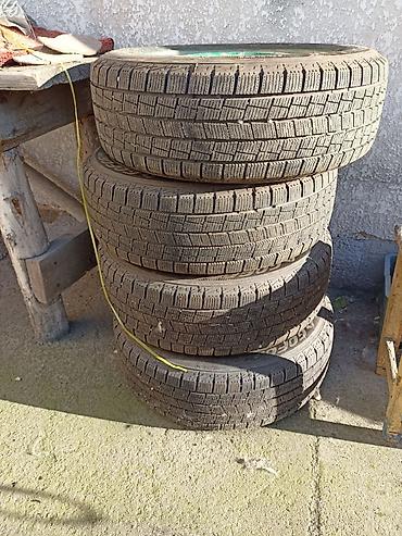 т 28 х4: Дөңгөлөктөр монтажда 205 / 60 / R 16, Кыш, Колдонулган, Комплект, Жеңил унаалар, Темир, тешиктери - 5 — 1