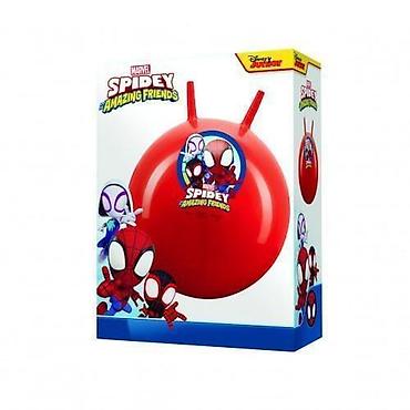 tarabuka za decu: SKOČKO LOPTA SPIDERMAN 45-50 cm (šifra: 595496-60) Crvena skočko — 2