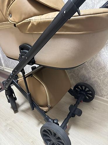 Коляски: Коляска, Anex, цвет - Коричневый, Б/у — 2