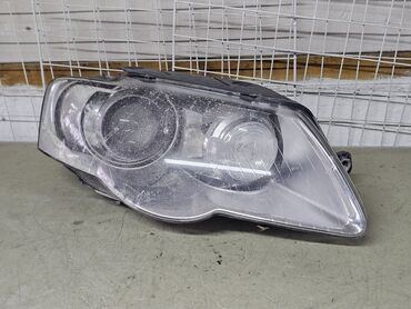 Передние фары: Передняя правая фара Volkswagen 2007 г., Б/у, Оригинал, Германия — 2