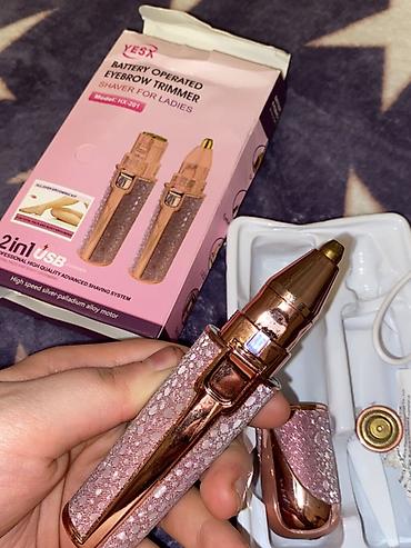 Şəxsi qulluq: 30 azn 1 defe istfade edilib YESX HX-201 qaş trimmeri (xanımlar üçün) — 5