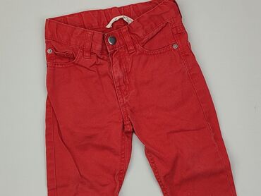 Spodnie jeansowe, H&M, 12-18 m, stan - Zadowalający