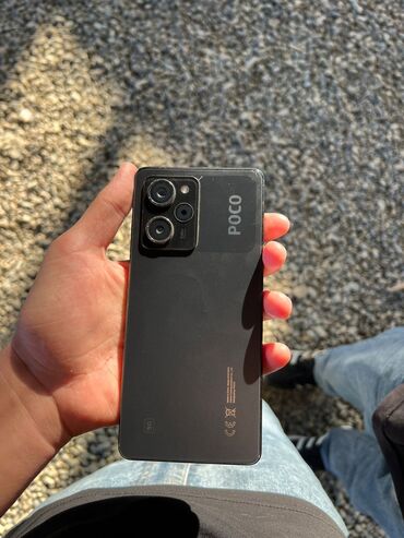 işlenmiş telfon: Poco X5 Pro 5G, 256 GB, rəng - Qara, Face ID, Barmaq izi