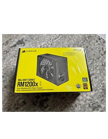 Комплектующие для ПК: Corsair RMx SHIFT Series RM1200x (ATX) – tam modul güc bloku - Güc — 1