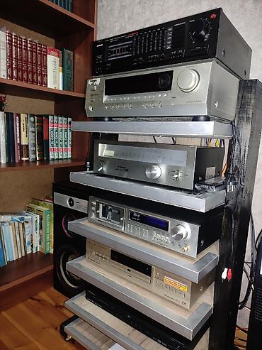 Səs gücləndiriciləri: - Onkyo AV RECEİVER TX-SR304E - Pioneer CT-400 stereo kaset deki - — 8