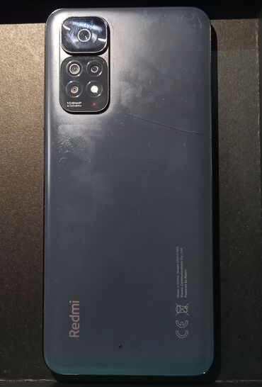 Redmi: Redmi, Redmi Note 11S, Б/у, 128 ГБ, цвет - Синий, 2 SIM