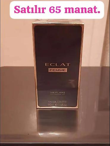 Ətriyyat: Oriflame brendinə aid "Dancing Lady Hypnotic Night" ətri. Bu ətir 50 — 46
