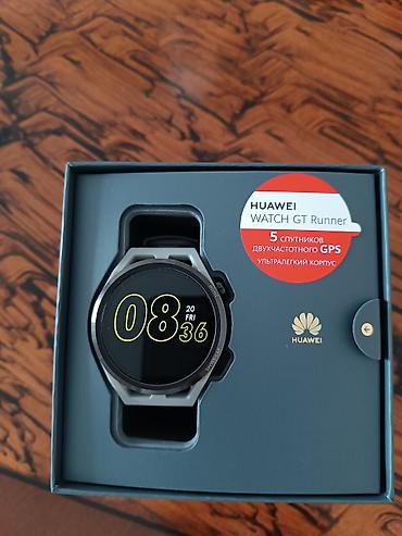 amoled: Huawei Watch GT Runner smart saat - İdmançılar üçün nəzərdə tutulmuş — 1