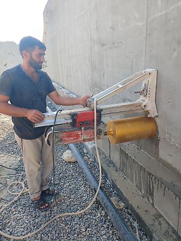 çekiç: Beton kəsən beton deşən dəlik açma beton kəsimi karot deşim betonların — 8
