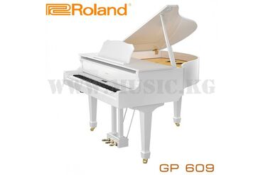 Пианино, фортепиано: Цифровой рояль Roland GP609 PW ROLAND GP609 — цифровой рояль со