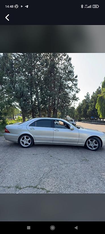 мерседес отега: Mercedes-Benz S-Class: 2003 г., 5 л, Автомат, Бензин, Седан — 10