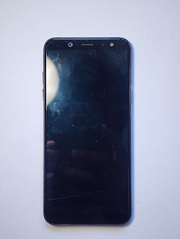 корпус бишкек: Samsung Galaxy A6, Колдонулган, 32 ГБ, түсү - Кара, 2 SIM — 2