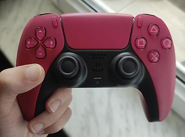 ps5 disc: Dualsense Cosmic Red, zapas pult kimi istifade olunub. Ehtiyacım — 1