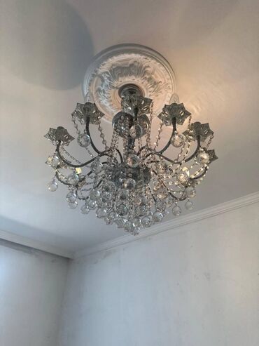 led: Led Çılçıraq, 4 və daha çox lampa, Şüşə