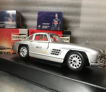 Avtomobil modelləri: Коллекционная модель Mercedes-Benz 300SL Coupe W198 Silver 1954 — 11