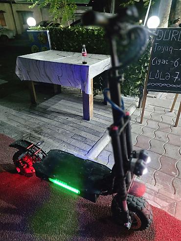 Elektrikli samokatlar: Elektrik skuter – güclü ofroud tipli Bouyeda sk11 sürət 75 km gedir — 2