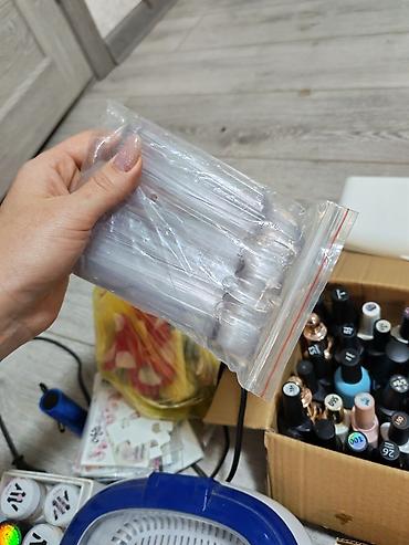 Оборудование для бизнеса: Гель лак чуть больше 100 шт, гель краски для росписи, пластилин для — 7