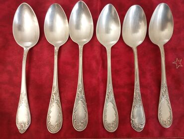 qapi bezeyi: Məhsul: Qəlyanaltı/şorba qaşıqları dəsti - Sayı: 6 ədəd - Material