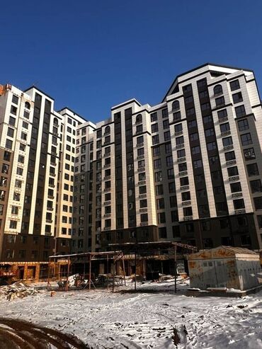 двухкомнатная квартира: 2 комнаты, 82 м², Элитка, 11 этаж, ПСО (под самоотделку)