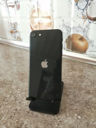 sistem block: IPhone SE 2020, 64 GB, Qara, Barmaq izi, Simsiz şarj