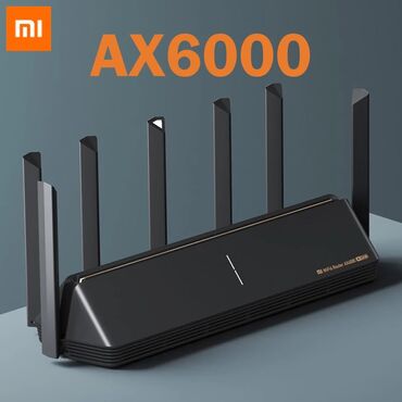 Модемы и сетевое оборудование: Xiaomi AX6000 (новый) Лучший роутер по мощности сигнала Просто
