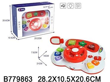 devojcica iz bora: Muzička igračka 986303 K-60 – Interaktivni volan za bebe Interaktivna — 1