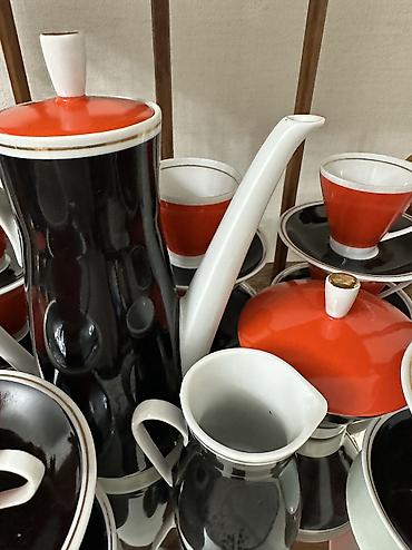 джи си би: Кофейный сервиз из костяного фарфора производства Freiberger Porzellan — 9