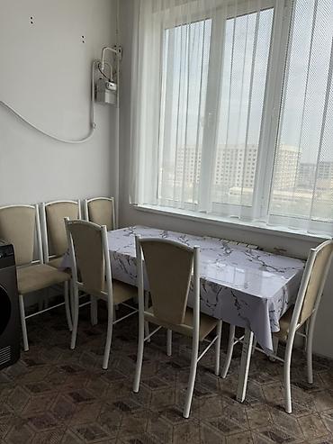 стол зал: Кухонный стол и стул, Б/у, цвет - Белый — 4