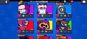 xbox one fat: Игровой аккаунт Brawl Stars - Трофеи: 36 085 (рекорд 36 087) - Путь к — 8