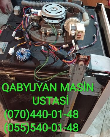 masin ustasi: Hər madel Qabyuyan & Paltaryuyan maşın ustası. İstənilən ünvana