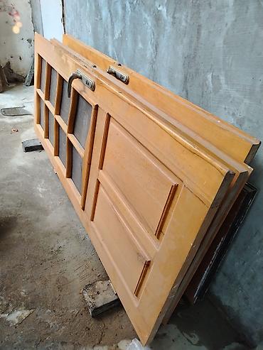 şlak: 1 ədədi 4.5 dənədir Taxta giriş/interyer qapıları dəsti - Material — 2